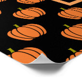 Poster Pas de trucs juste traiter les citrouilles d'Hallo (Coin)