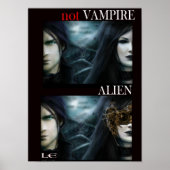 Poster Pas de vampire : Alien (affiche) (Devant)