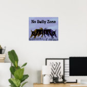 Poster Pas de zone brute (Bureau à domicile)
