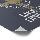 Poster Pas d'église comme celle que j'ai eu design de tex (Coin)