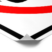 Poster Pas d'éléphants Route (Coin)