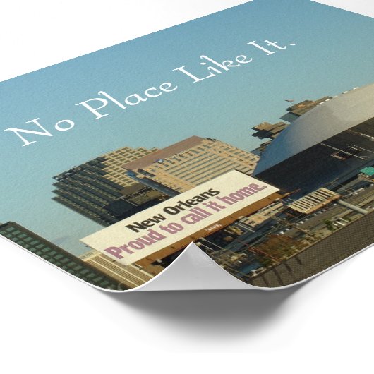 Poster Pas d'endroit comme ça (poster !) (Coin)