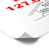 Poster pas d'endroit comme chez soi (Coin)