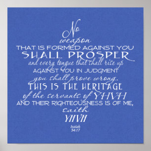 Poster Pas d'étoile d'arme de David