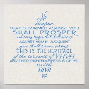 Poster Pas d'étoile d'arme de David Bleu sur Tan