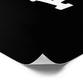 Poster Pas D'Ifs Et De Puttes Funny Golf Pun Dark BG (Coin)