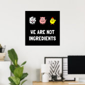 Poster Pas d'ingrédients (Bureau à domicile)