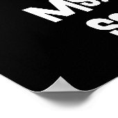 Poster Pas drôle de cellules dans la salle des sciences (Coin)