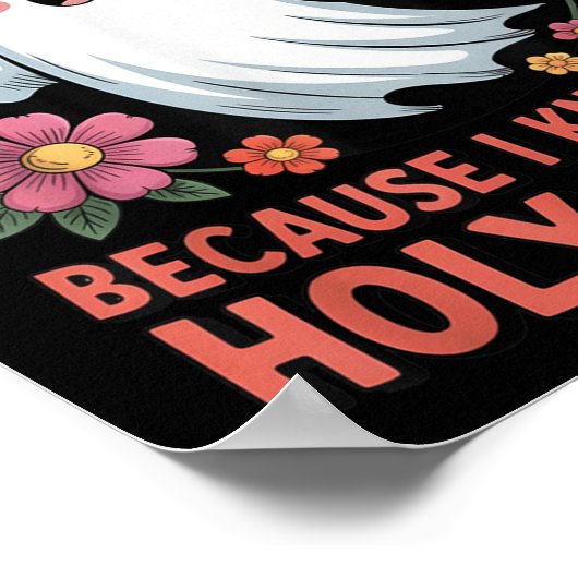 Poster Pas Ed Parce Que Je Connais Le Saint-Esprit Hallow (Coin)