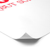 Poster PAS GAY, mais soutien (Coin)