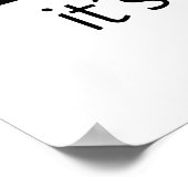 Poster Pas illégal (Coin)