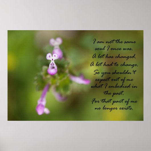 Poster Pas la même âme (Devant)