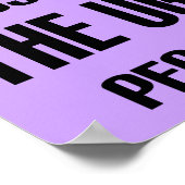 Poster Pas l'affiche la plus horrible (Coin)