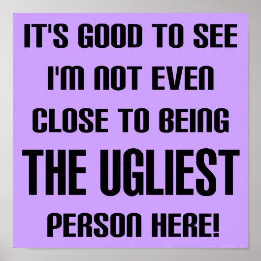 Poster Pas l'affiche la plus horrible (Devant)