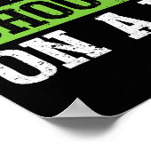 Poster Pas Le Meilleur Golfeur, Mais Unique (Coin)