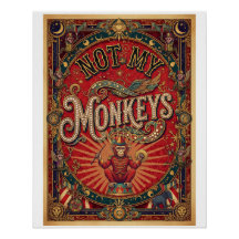 Pas mes singes ! Monsieur Loyal, Rouge et Or