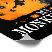 Poster Pas Mon Cirque Pas Mes Singes Mes Singes Voler Drô (Coin)