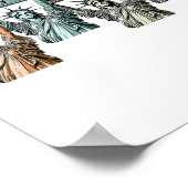 Poster Pas Mon Président Pas Ma Voix Pas Mes Valeurs Pas (Coin)