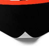 Poster Pas mon président - Stop Trump Symbole — Anti-Trum (Coin)