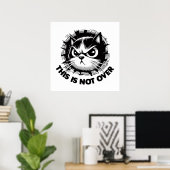 Poster Pas plus de 2 (Bureau à domicile)