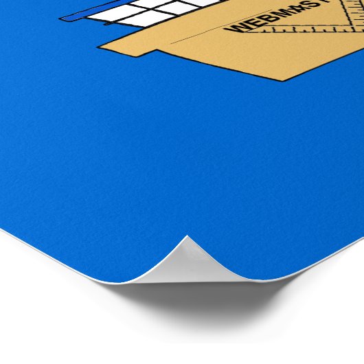 Poster Pas question (Coin)