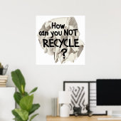 Poster Pas recycler ? (Bureau à domicile)