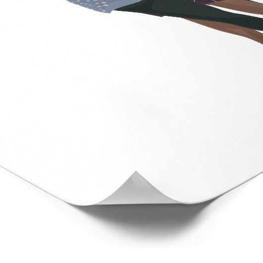 Poster Pas seul mini-poster (Coin)