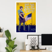 Poster Pas seulement des casquettes du drapeau (Bureau à domicile)