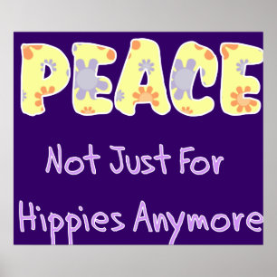 Poster Pas Seulement Pour Les Hippies