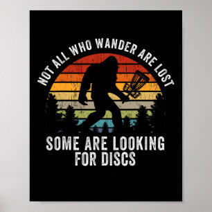 Poster Pas tous ceux qui errent sont perdus Disc Golf Big