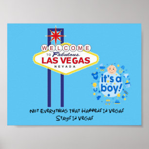 Poster Pas tout reste à Vegas C'est un garçon