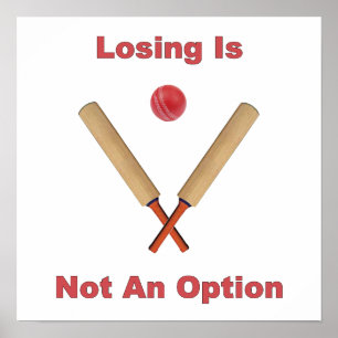 Poster Pas un cricket d'option