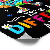 Poster Pas un handicap une capacité différente soutien au (Coin)