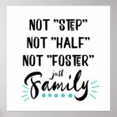 Poster Pas Un Pas, Pas La Moitié, Pas Le Foster... Juste (Devant)