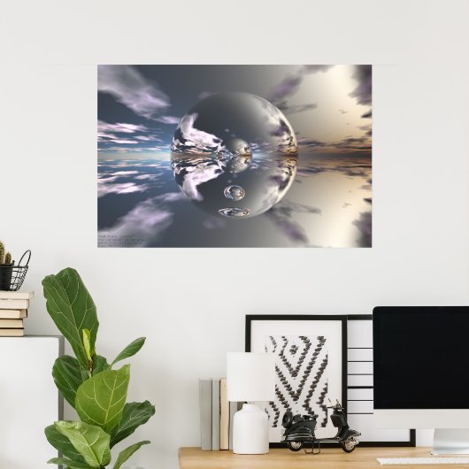 Poster Pas vraiment infini (Bureau à domicile)