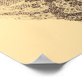 Poster Pasadena, CA Carte panoramique - 1903 (Coin)