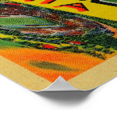 Poster Pasadena, Californie - Scènes de grandes lettres (Coin)