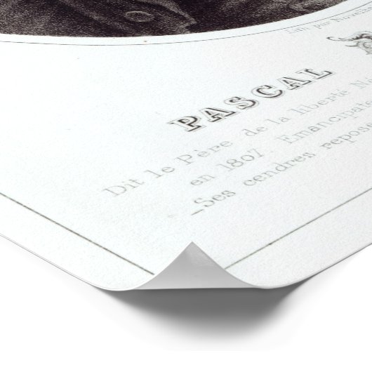 Poster Pascal Paoli, 1872 (Coin)