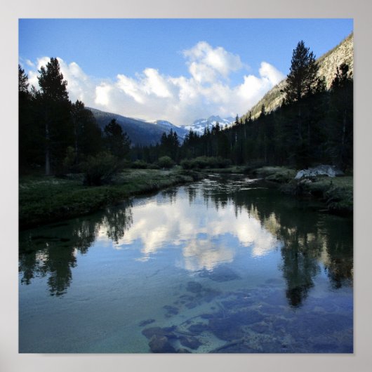 Poster Pass Donahue de Lyell Fork - John Muir Trail (Devant)