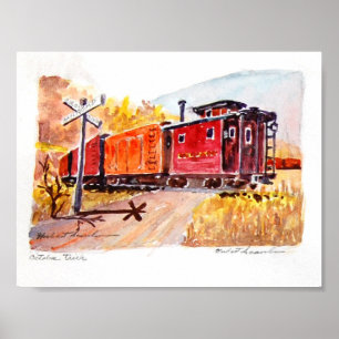 Poster passage à niveau