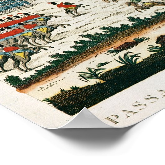 Poster Passage à Po (Coin)