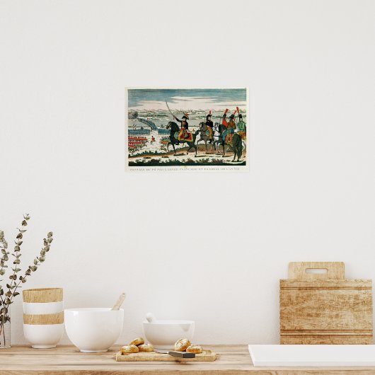 Poster Passage à Po (Cuisine)