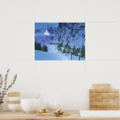 Poster Passage de l'impression de lumière (Cuisine)