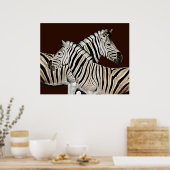 Poster Passage de Zebra (Cuisine)