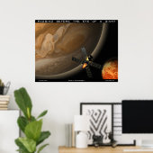 Poster Passage devant l'oeil d'un géant (Bureau à domicile)