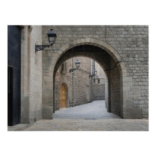 Poster Passage scandinave de la Porte de Barcelone (Devant)