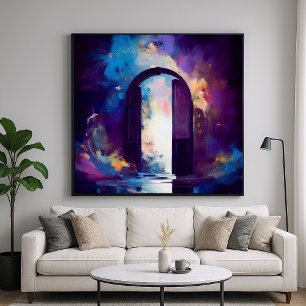 Poster Passage vers l'ailleurs - Conception Mystique Abst