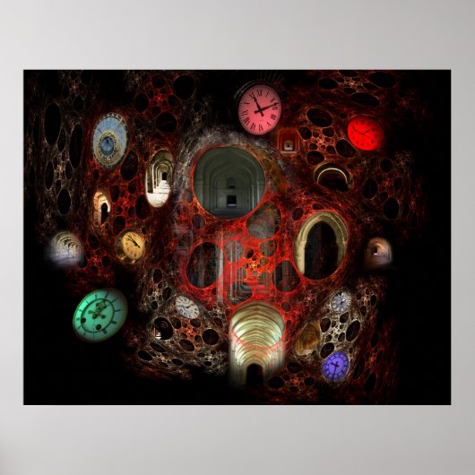 Poster Passages de temps dans la couleur (Devant)