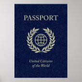 Poster passeport maritime (Devant)