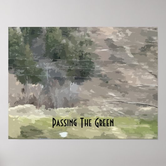 Poster Passer L'Affiche Verte (Devant)